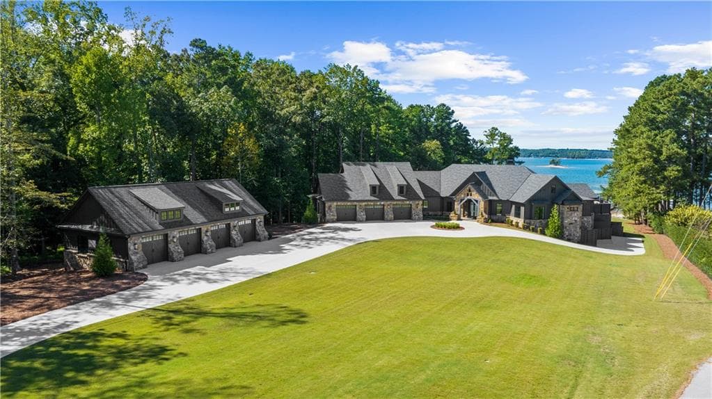 5 bedroom, 8 bathroom, 10,120 sq ft single family residence for sale at 6091 Jim Crow Road, Flowery Branch, GA 30542