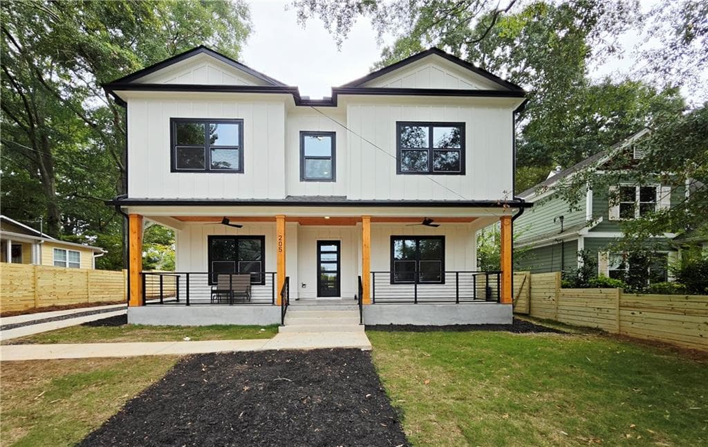 4 bedroom, 5 bathroom, 4,140 sq ft single family residence for sale at 205 Murray Hill Avenue, Atlanta, GA 30317