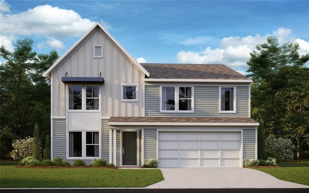 2 bedroom, 3 bathroom, 3,157 sq ft single family residence under contract at 975 Crystal Lake Parkway, Hoschton, GA 30548