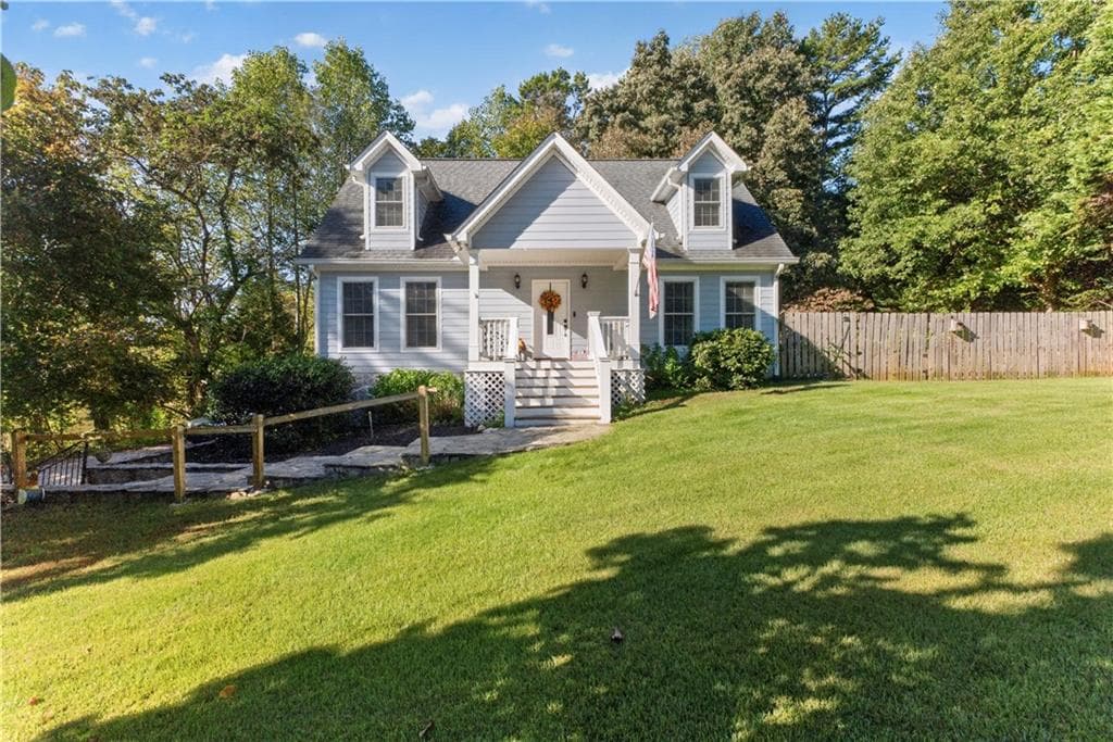 4 bedroom, 3 bathroom, 2,396 sq ft single family residence for sale at 1224 Calhoun Road, Dahlonega, GA 30533