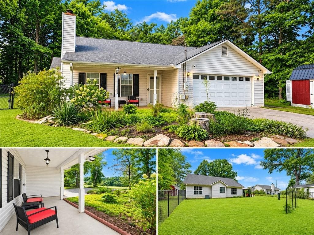 3 bedroom, 2 bathroom, 1,394 sq ft single family residence for sale at 6024 Hulsey Road, Clermont, GA 30527