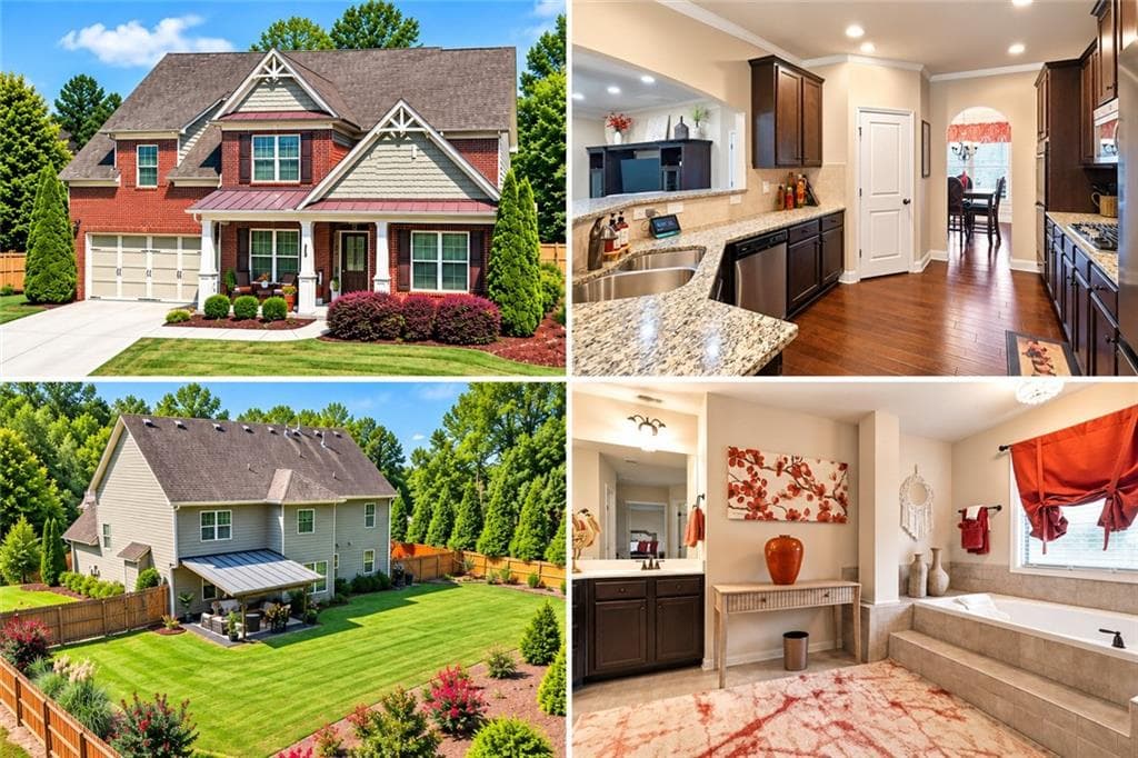 5 bedroom, 4 bathroom, 3,113 sq ft single family residence for sale at 1772 Rivercreek Drive, Dacula, GA 30019