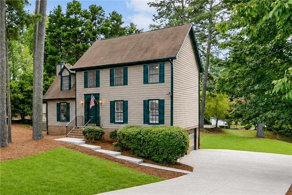 4 bedroom, 3 bathroom, 2,118 sq ft single family residence for sale at 4601 Jones Bridge Circle, Peachtree Corners, GA 30092