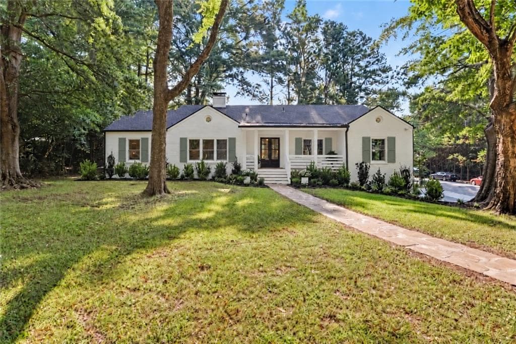 6 bedroom, 5 bathroom, 5,631 sq ft single family residence for sale at 1929 Lenox Road, Atlanta, GA 30306