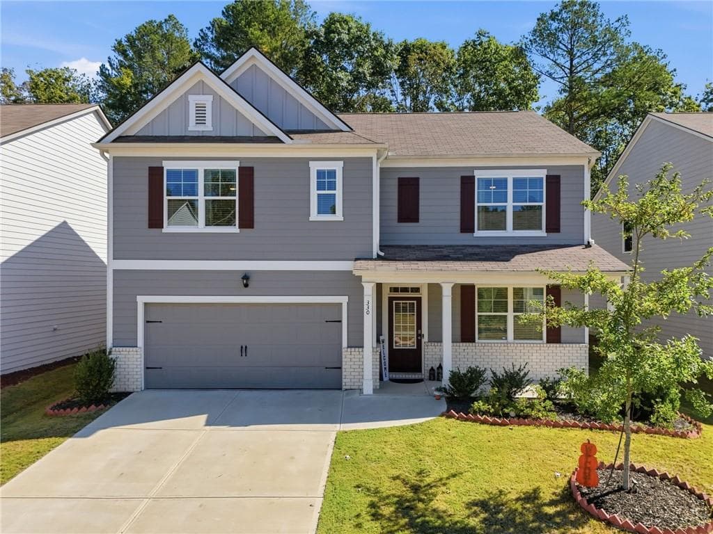 5 bedroom, 3 bathroom, 2,556 sq ft single family residence for sale at 330 Shadwood Place, Dawsonville, GA 30534