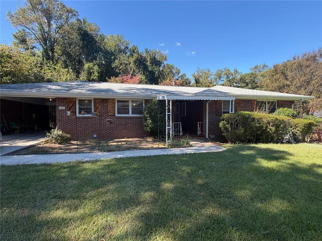 3 bedroom, 2 bathroom, 1,300 sq ft single family residence for rent at 4455 Hillpine Road, Forest Park, GA 30297 for $1,600 a month