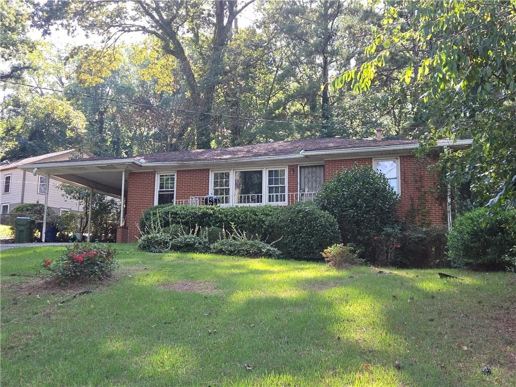 3 bedroom, 2 bathroom, 1,493 sq ft single family residence for sale at 2716 Hedgewood Drive, Atlanta, GA 30311