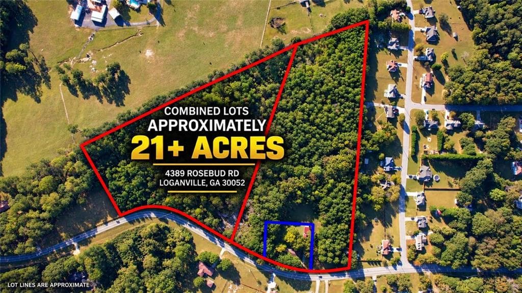 3 bedroom, 2 bathroom, 1,716 sq ft single family residence for sale at 4389 Rosebud Road, Loganville, GA 30052