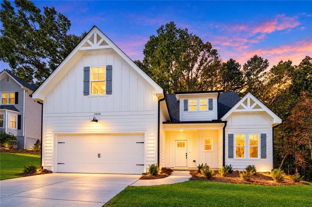 4 bedroom, 4 bathroom, 2,024 sq ft single family residence for sale at 3400 Coles Creek Drive, Buford, GA 30519