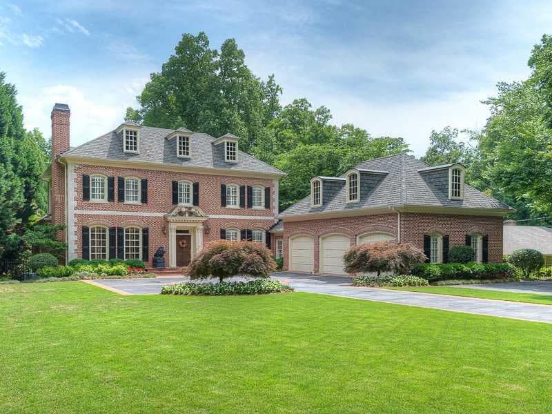 6 bedroom, 9,000 sq ft single family residence sold at 134 Blackland Road, Atlanta, GA 30342
