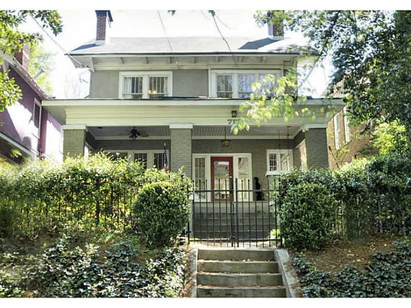 3 bedroom, 2,594 sq ft single family residence sold at 717 Myrtle Street, Atlanta, GA 30308