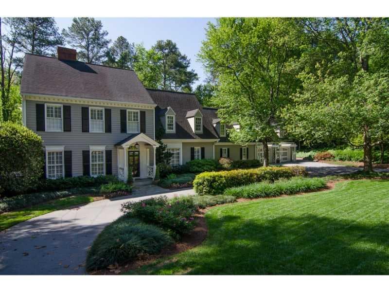 5 bedroom single family residence sold at 1786 Nancy Creek Bluff, Atlanta, GA 30327