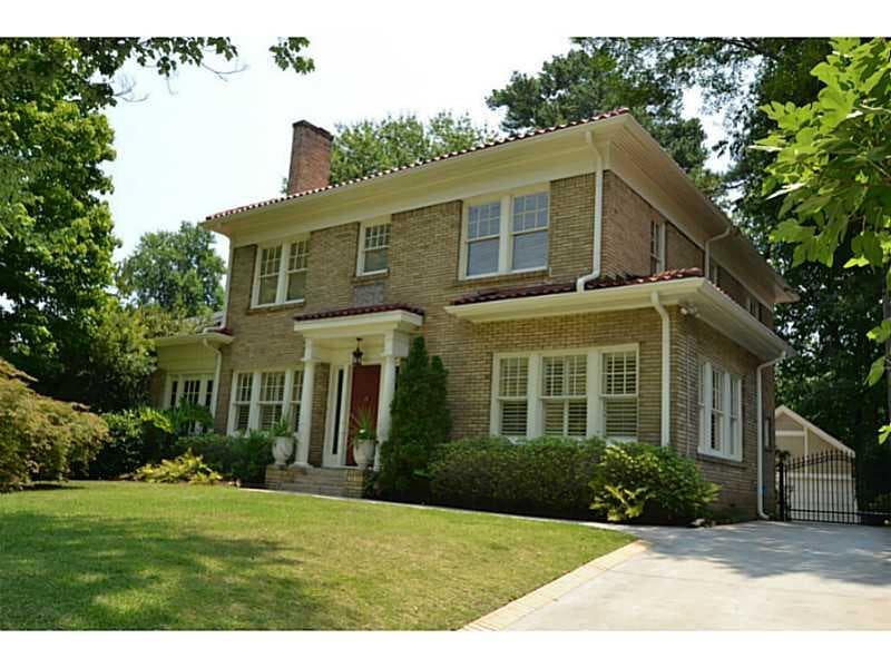 4 bedroom, 3,000 sq ft single family residence sold at 1279 Oxford Road, Atlanta, GA 30306
