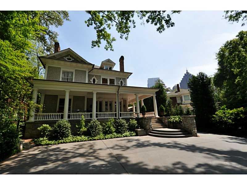 6 bedroom, 5,464 sq ft single family residence sold at 15 Inman Circle, Atlanta, GA 30309