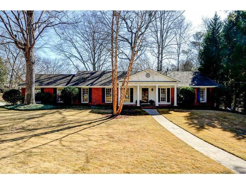 5 bedroom, 2,200 sq ft single family residence sold at 1100 Winding Creek Trail, Atlanta, GA 30328