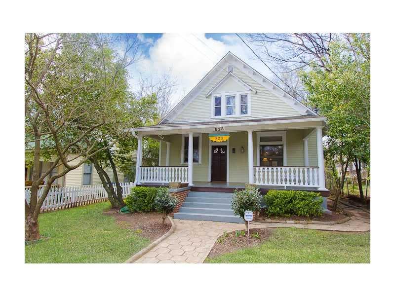 3 bedroom single family residence sold at 823 Cherokee Avenue, Atlanta, GA 30315