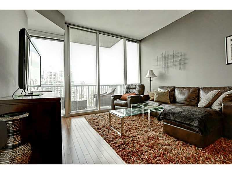 1 bedroom, 803 sq ft condominium sold at 855 Peachtree Street 1608, Atlanta, GA 30308