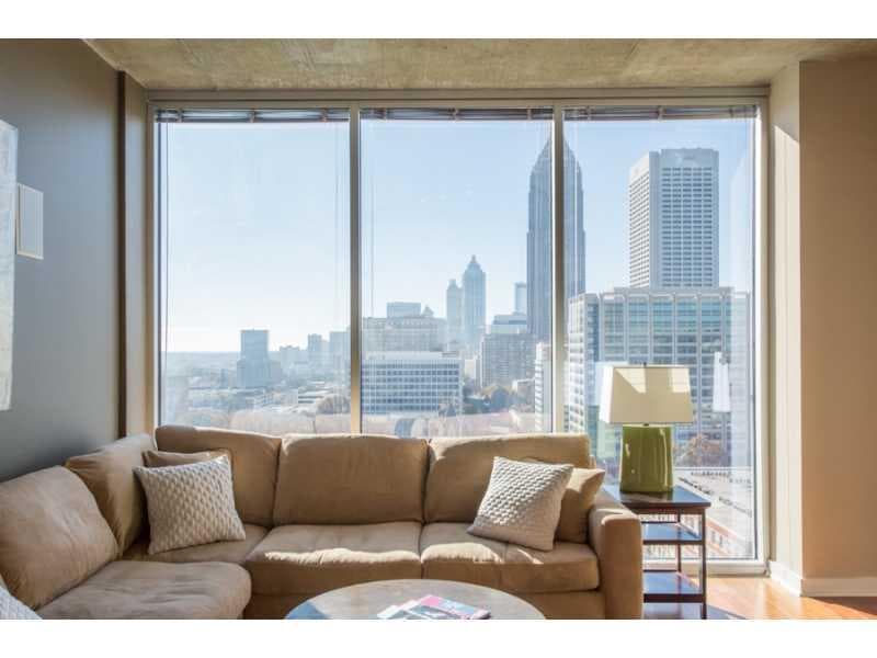2 bedroom, 982 sq ft condominium sold at 855 Peachtree Street 1605, Atlanta, GA 30308