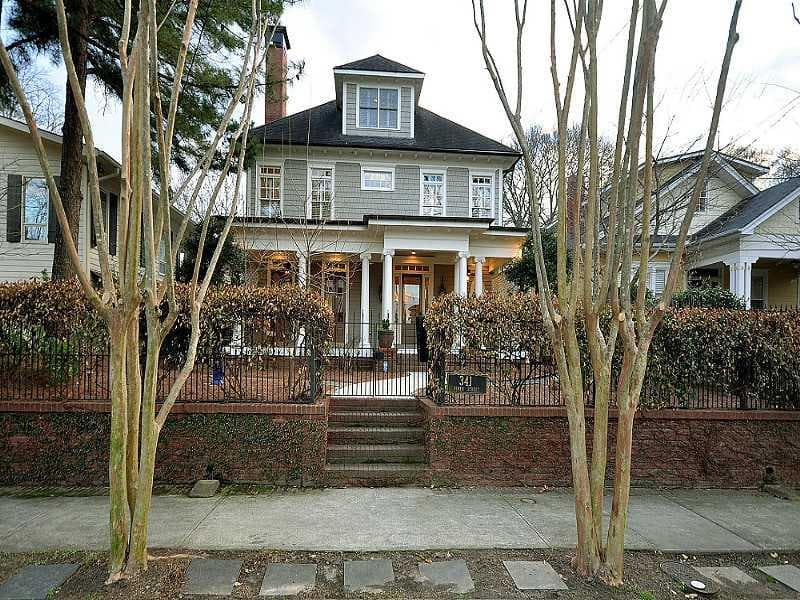6 bedroom, 5,702 sq ft single family residence sold at 341 9th Street, Atlanta, GA 30309