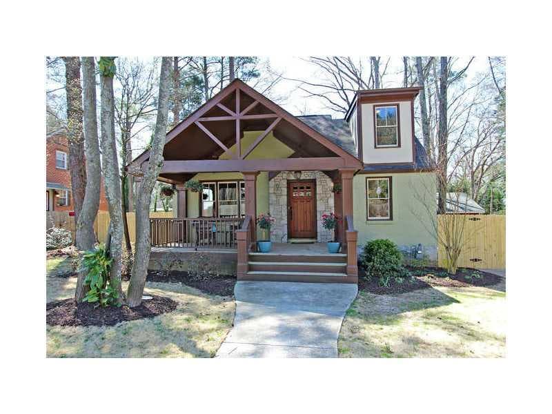 3 bedroom, 2,046 sq ft single family residence sold at 2717 Knox Street, Atlanta, GA 30317