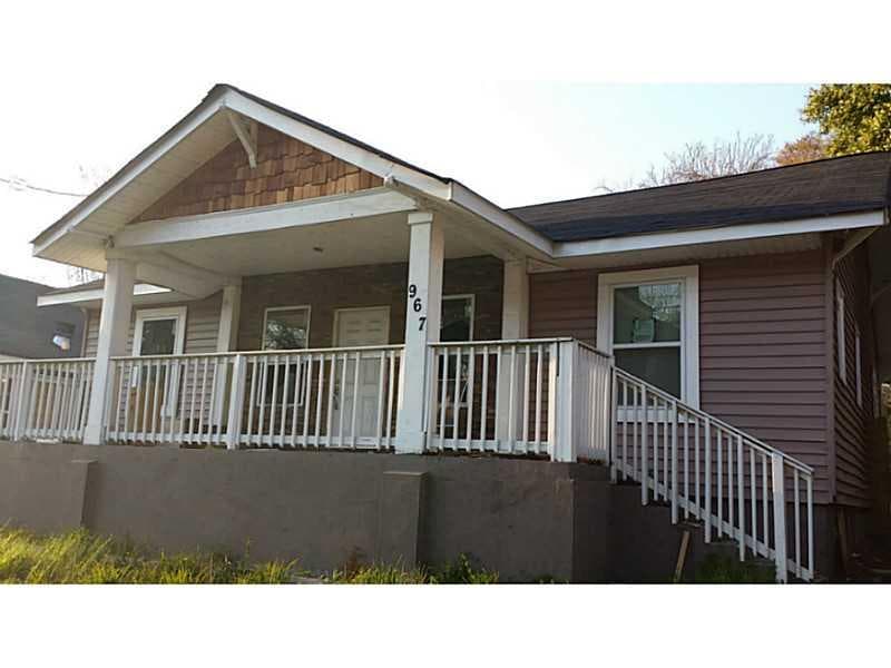 3 bedroom, 1,280 sq ft single family residence sold at 967 Beckwith Street, Atlanta, GA 30314