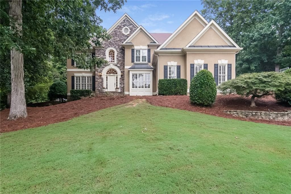 4 bedroom, 6 bathroom, 3,398 sq ft single family residence sold at 490 Newport Heights, Alpharetta, GA 30005