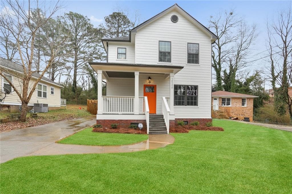 4 bedroom, 3 bathroom, 1,792 sq ft single family residence sold at 2548 Bellview Avenue, Atlanta, GA 30318