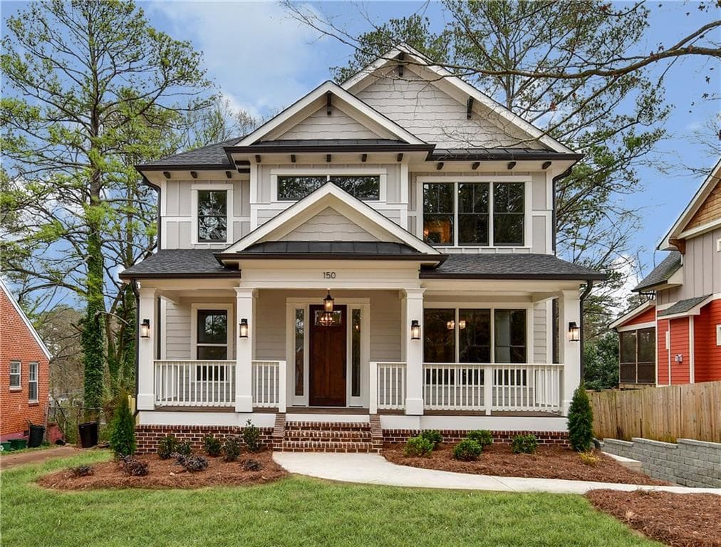 6 bedroom, 5 bathroom, 3,855 sq ft single family residence sold at 150 Mcclean Street, Decatur, GA 30030