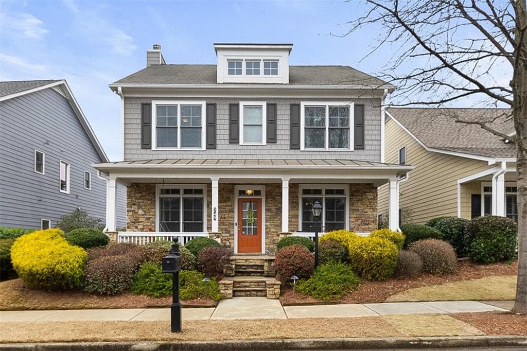 4 bedroom, 4 bathroom, 2,598 sq ft single family residence sold at 749 Village Crest Drive, Suwanee, GA 30024
