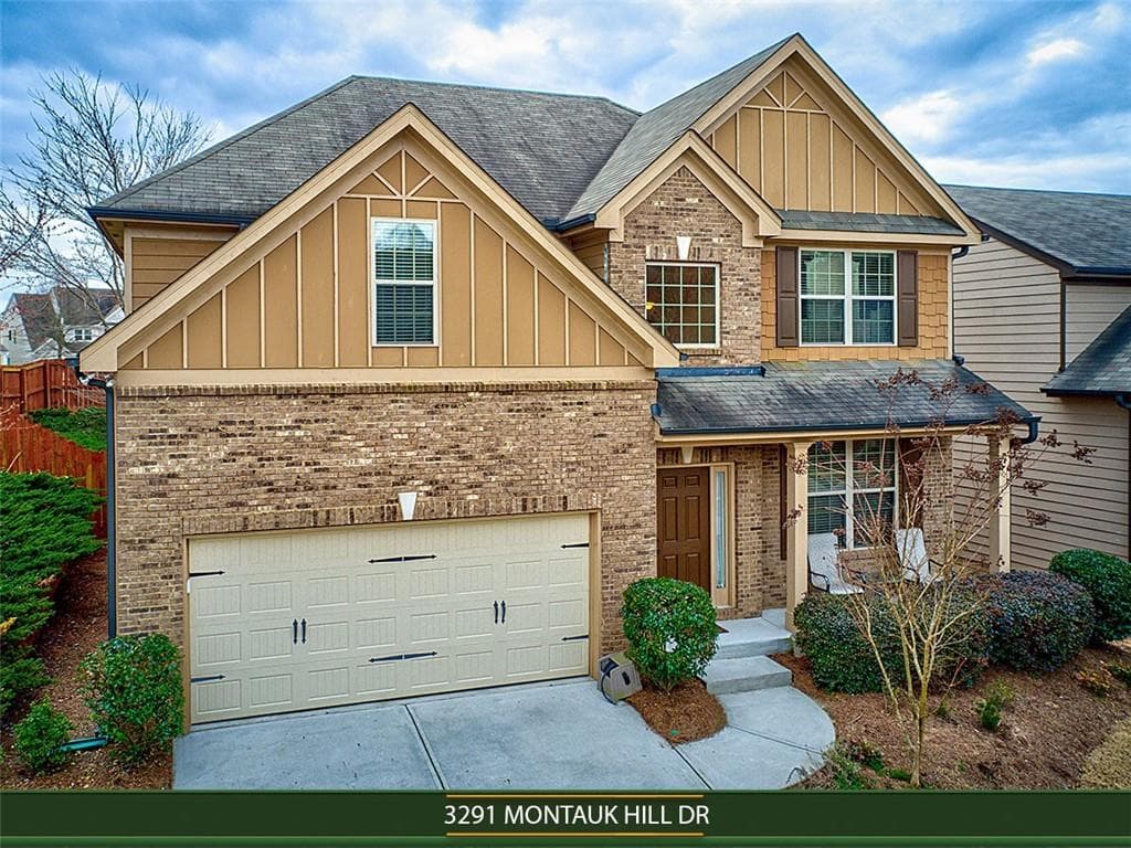 4 bedroom, 3 bathroom, 2,231 sq ft single family residence sold at 3291 Montauk Hill Drive, Buford, GA 30519