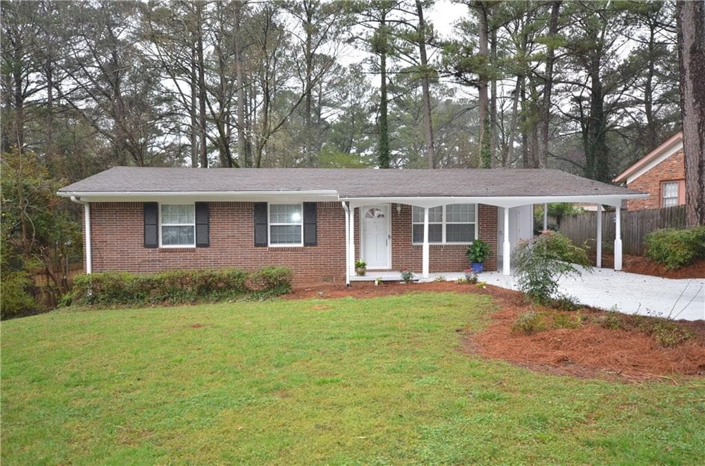 3 bedroom, 2 bathroom, 1,161 sq ft single family residence sold at 3975 Scott Drive, Forest Park, GA 30297