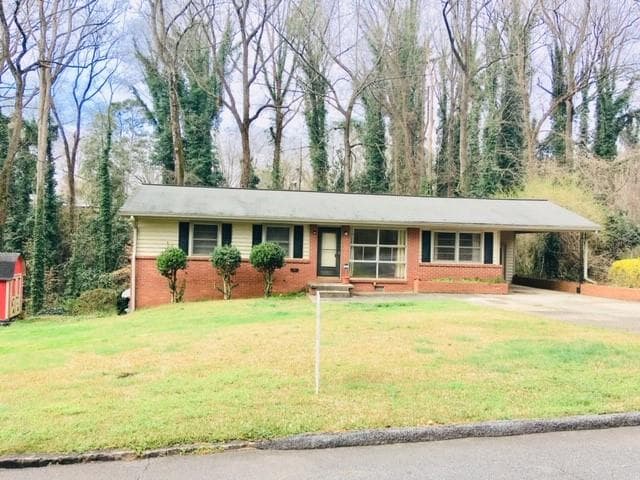 4 bedroom, 2 bathroom, 1,128 sq ft single family residence sold at 7025 Chappell Circle, Atlanta, GA 30360