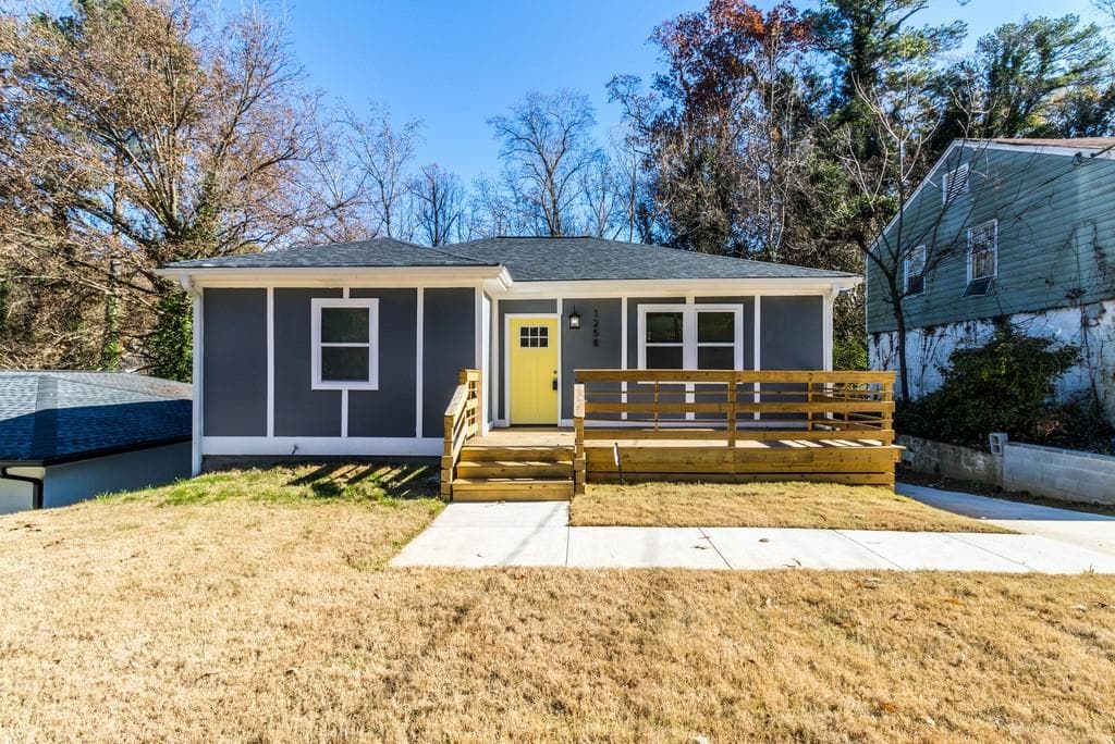 3 bedroom, 2 bathroom, 1,296 sq ft single family residence sold at 1258 WESTMONT Road, Atlanta, GA 30311