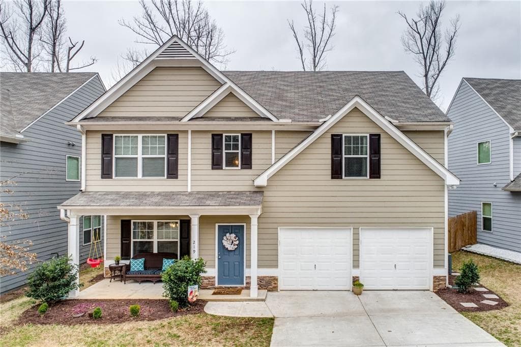 4 bedroom, 3 bathroom, 2,236 sq ft single family residence sold at 219 Jefferson Avenue, Canton, GA 30114