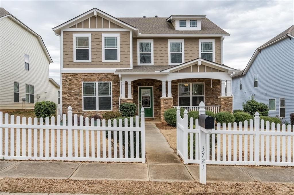 4 bedroom, 4 bathroom, 2,630 sq ft single family residence sold at 3721 Downing Drive, Cumming, GA 30040