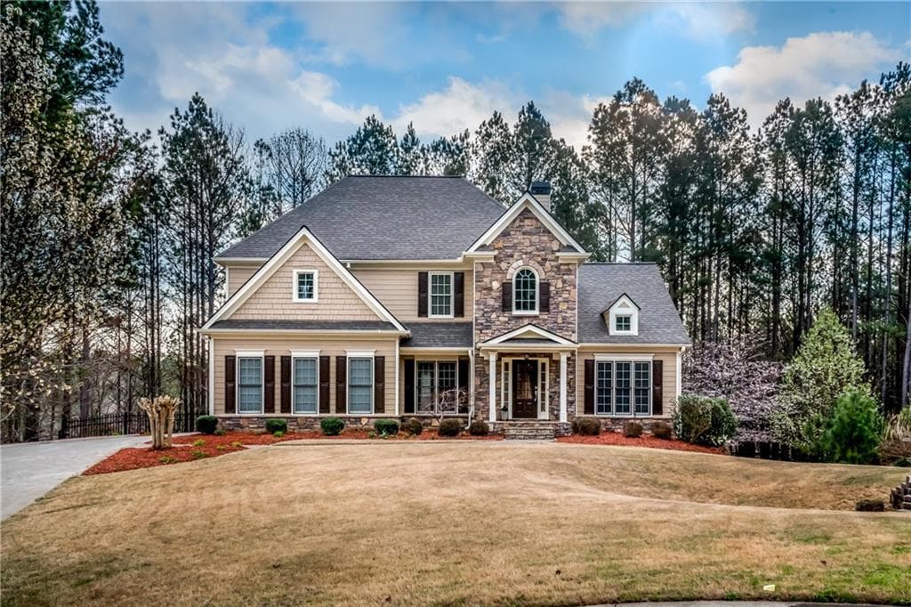 6 bedroom, 4 bathroom, 3,810 sq ft single family residence sold at 108 Lumpkin Way, Canton, GA 30115