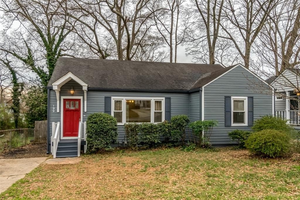 2 bedroom, 2 bathroom, 1,084 sq ft single family residence sold at 199 Mellrich Avenue, Atlanta, GA 30317