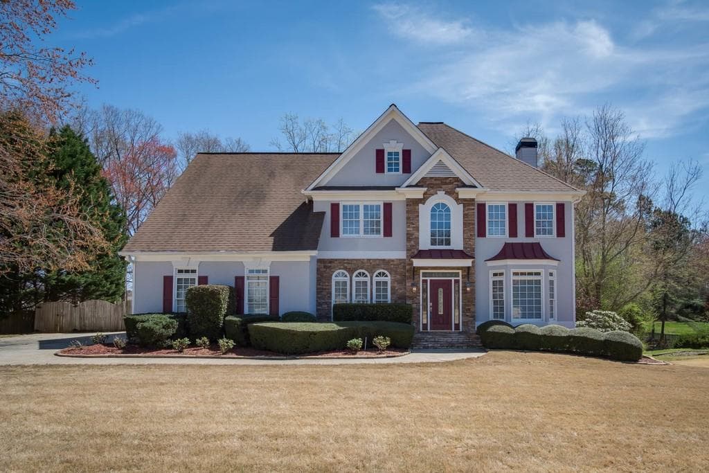 5 bedroom, 4 bathroom, 4,104 sq ft single family residence sold at 4940 Bagley Terrace Drive, Alpharetta, GA 30004