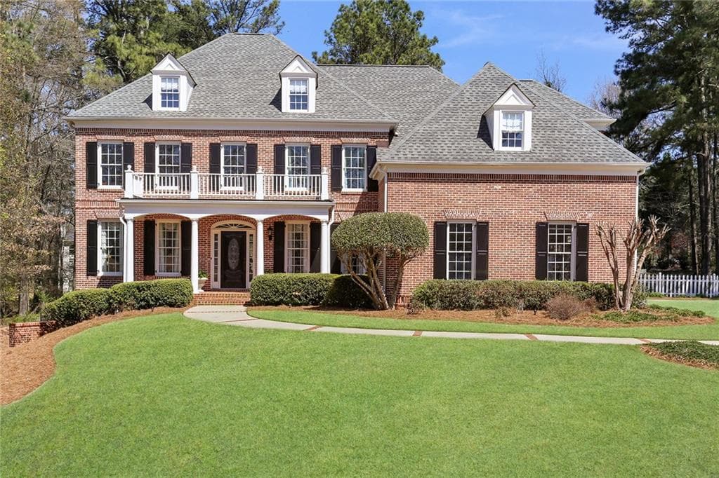 5 bedroom, 6 bathroom, 5,366 sq ft single family residence sold at 740 Hallbrook Court, Milton, GA 30004