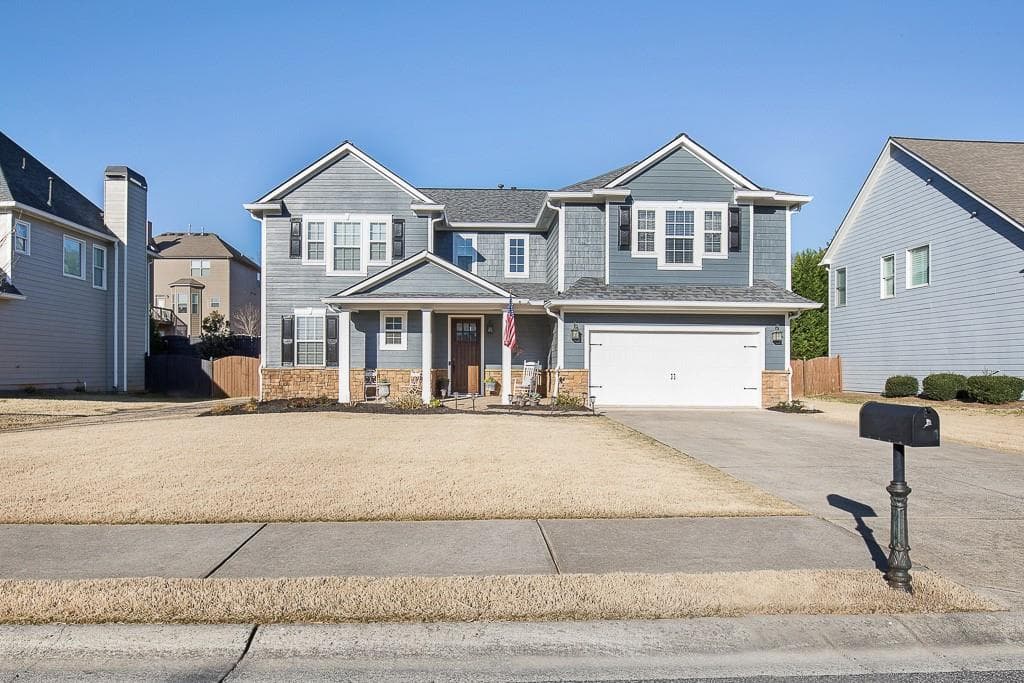 4 bedroom, 3 bathroom, 3,577 sq ft single family residence sold at 5345 Penny Lane, Cumming, GA 30040