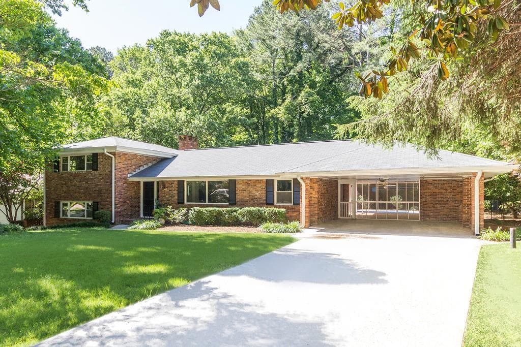 4 bedroom, 2 bathroom, 2,206 sq ft single family residence sold at 2785 Riderwood Drive, Decatur, GA 30033
