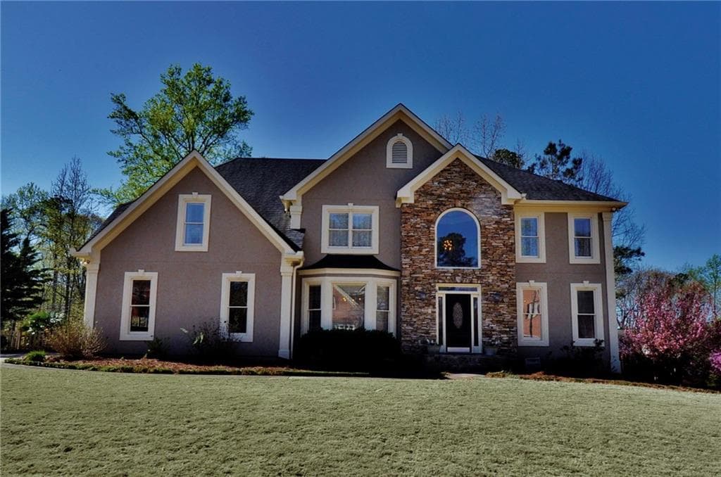 6 bedroom, 5 bathroom, 4,568 sq ft single family residence sold at 5807 Brookstone Walk, Acworth, GA 30101