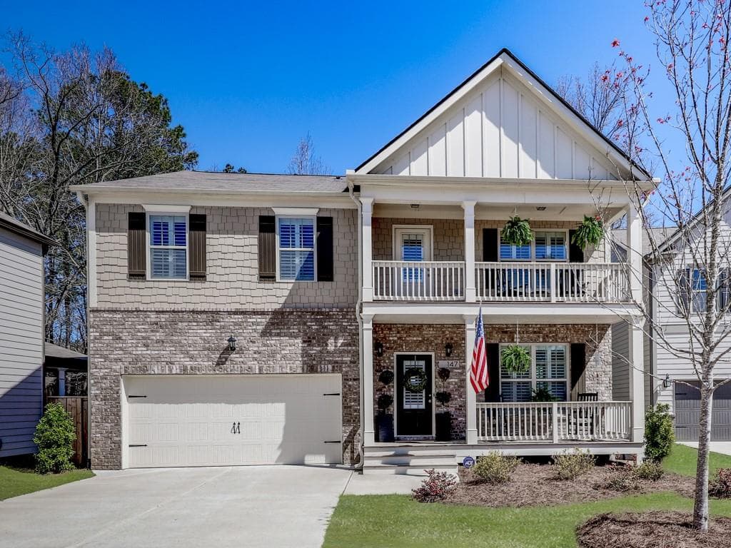 4 bedroom, 3 bathroom, 2,774 sq ft single family residence sold at 147 Dream Court, Acworth, GA 30102