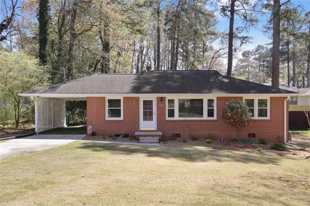 3 bedroom, 1 bathroom, 1,229 sq ft single family residence sold at 768 Bank Street, Smyrna, GA 30080
