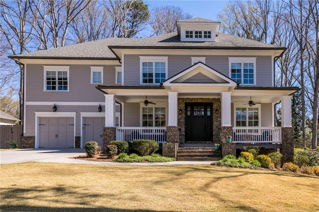 5 bedroom, 6 bathroom, 4,230 sq ft single family residence sold at 2649 Ashford Road, Brookhaven, GA 30319