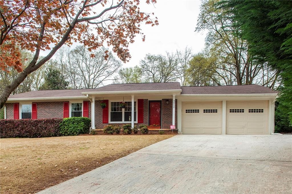 3 bedroom, 2 bathroom, 1,188 sq ft single family residence sold at 3012 Delcourt Drive, Decatur, GA 30033