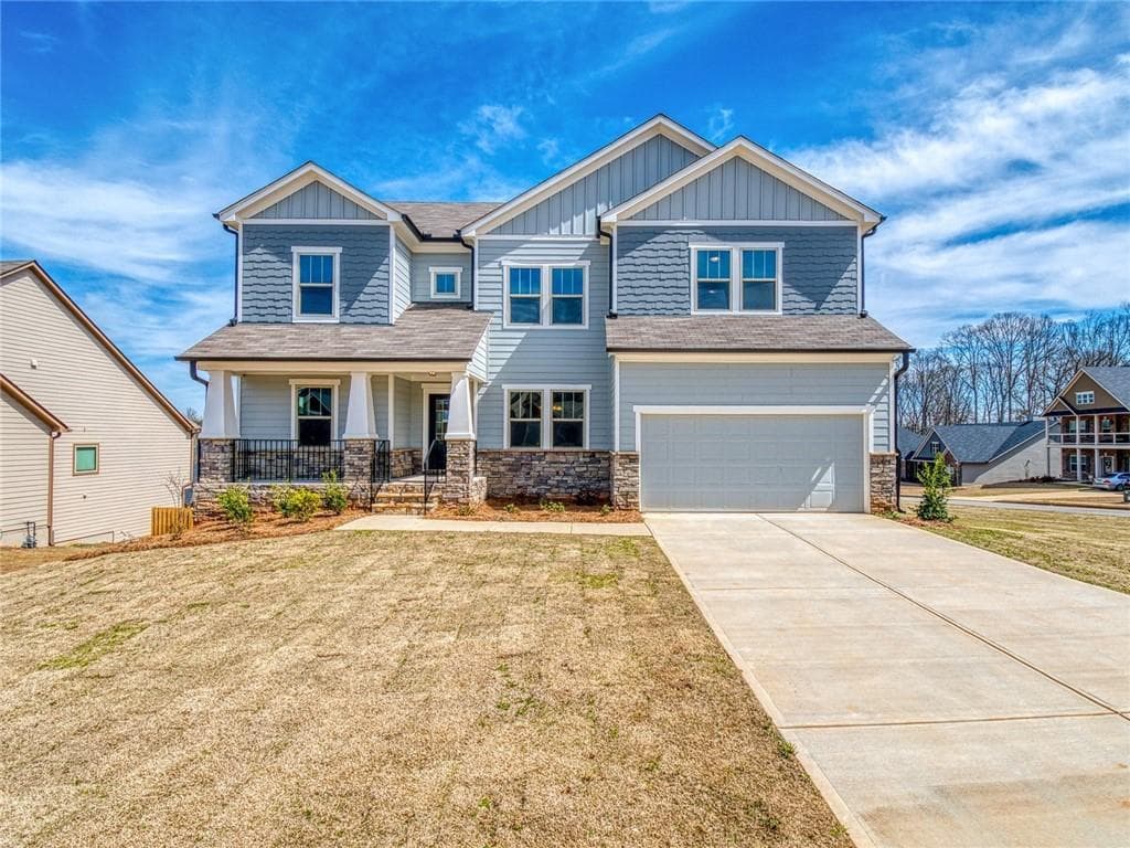 6 bedroom, 4 bathroom, 3,263 sq ft single family residence sold at 6210 Parrelli Court, Cumming, GA 30041