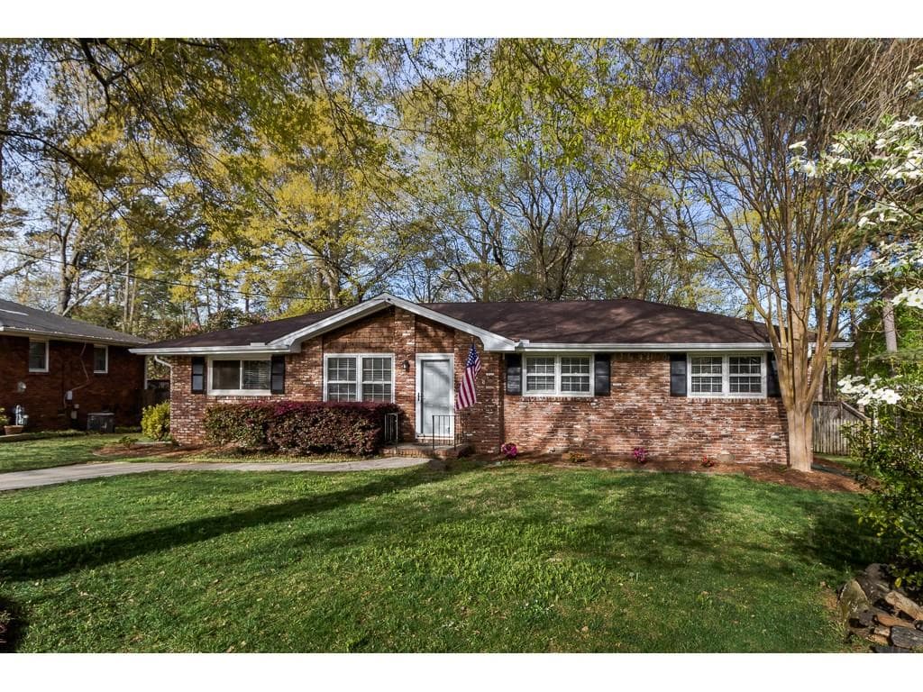 4 bedroom, 2 bathroom, 1,353 sq ft single family residence sold at 3157 Valaire Drive, Decatur, GA 30033