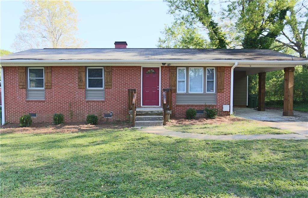 3 bedroom, 1 bathroom, 1,000 sq ft single family residence sold at 429 Oak Drive, Atlanta, GA 30354