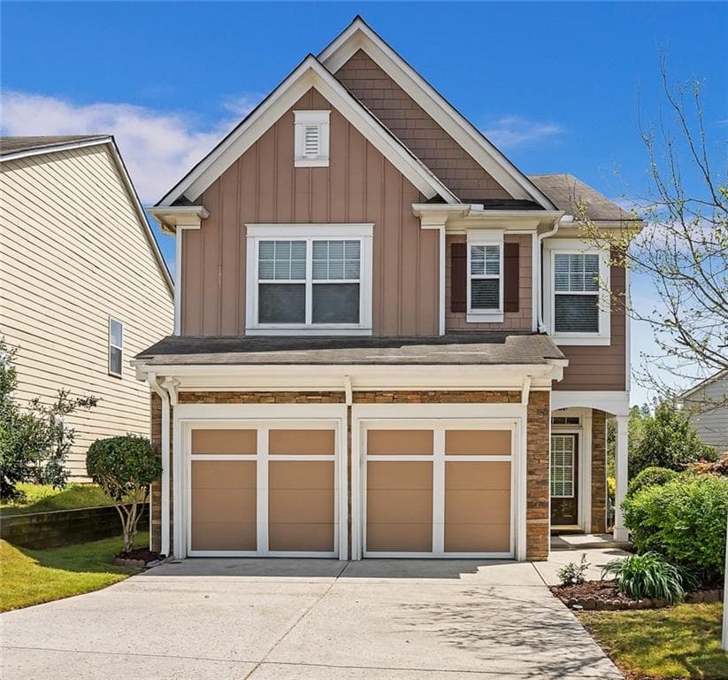 4 bedroom, 3 bathroom, 1,986 sq ft single family residence sold at 6025 Bentley Way, Cumming, GA 30040